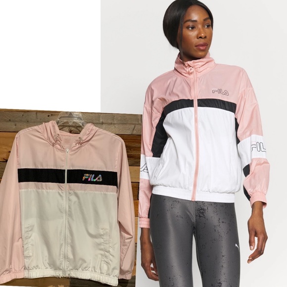 Zip Hooded Windbreaker Jacket Plus 